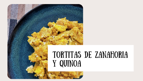 Tortitas de Zanahoria y Quinoa